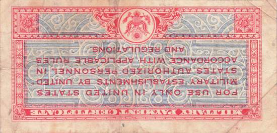 USA MPC Series 471 p.M8 5 Cents 1947